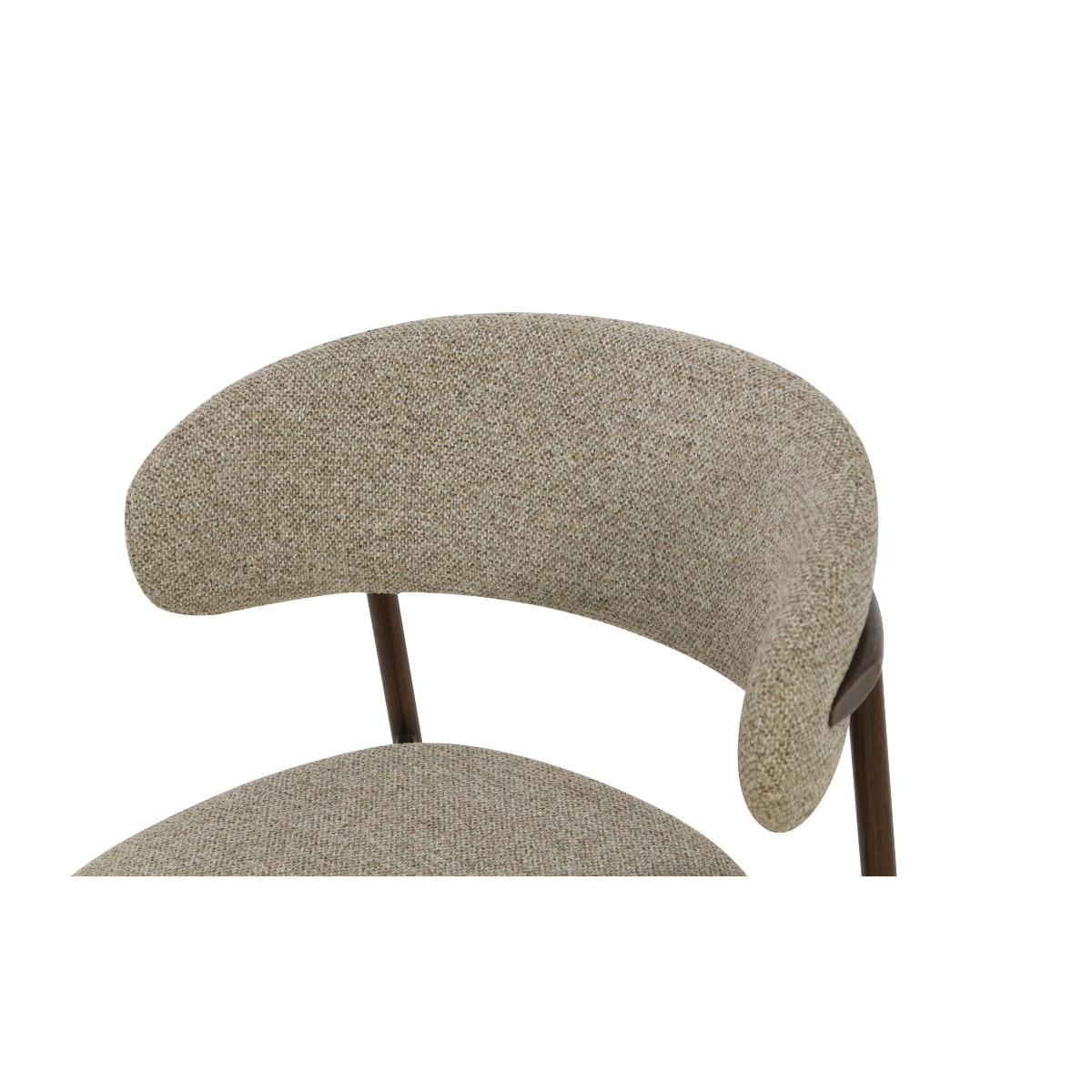 Eetkamerstoel Micah Hush Walnut set van 2 - Afbeelding 6