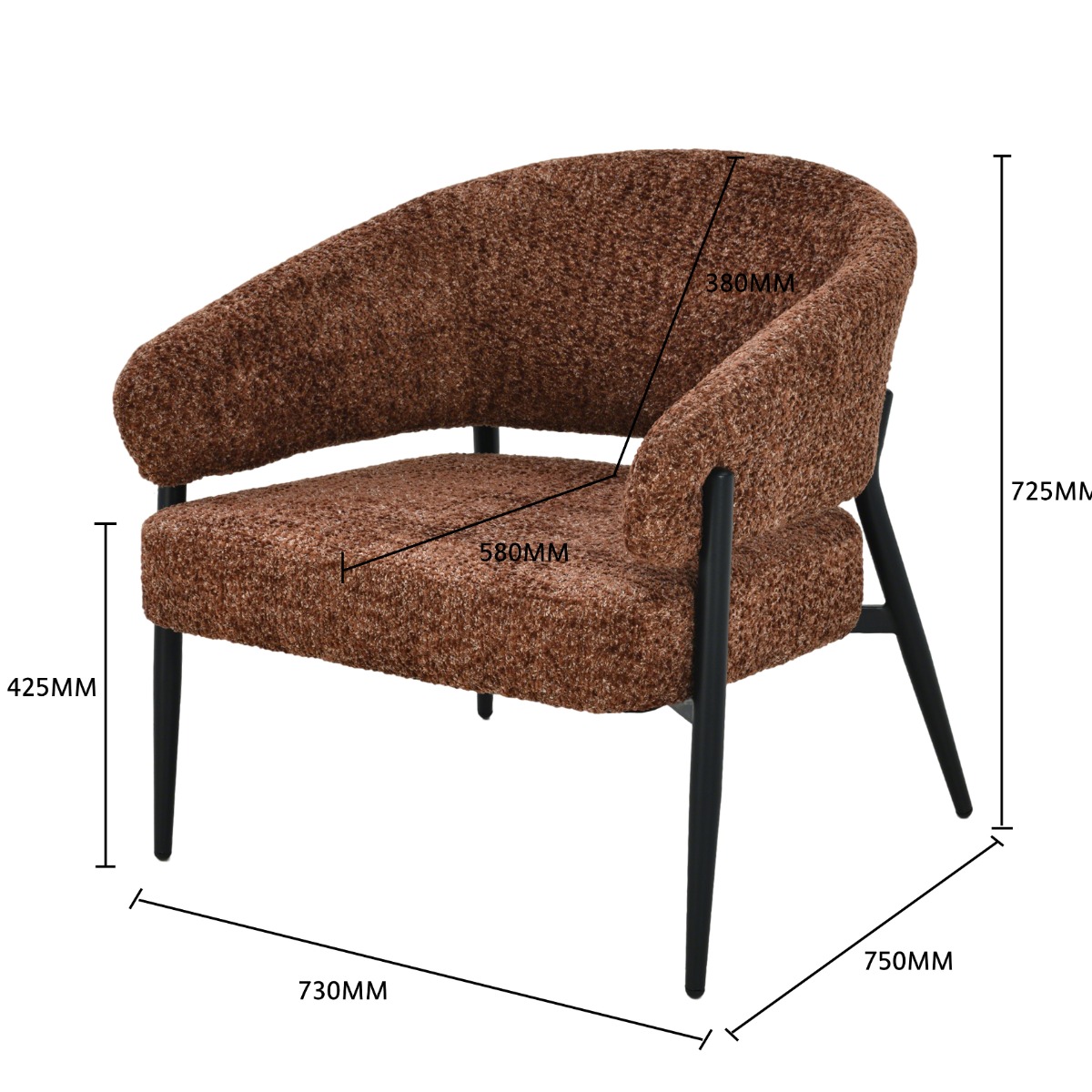 Fauteuil Dilan Venga Hazel - Afbeelding 9