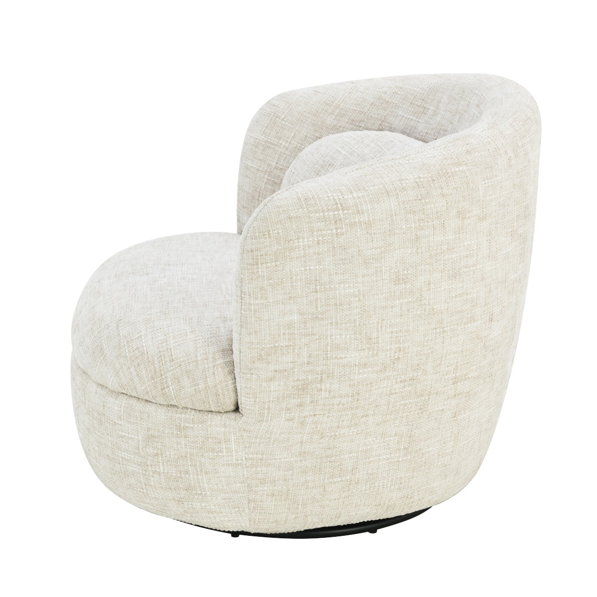 Draaifauteuil Britt crème - Afbeelding 3