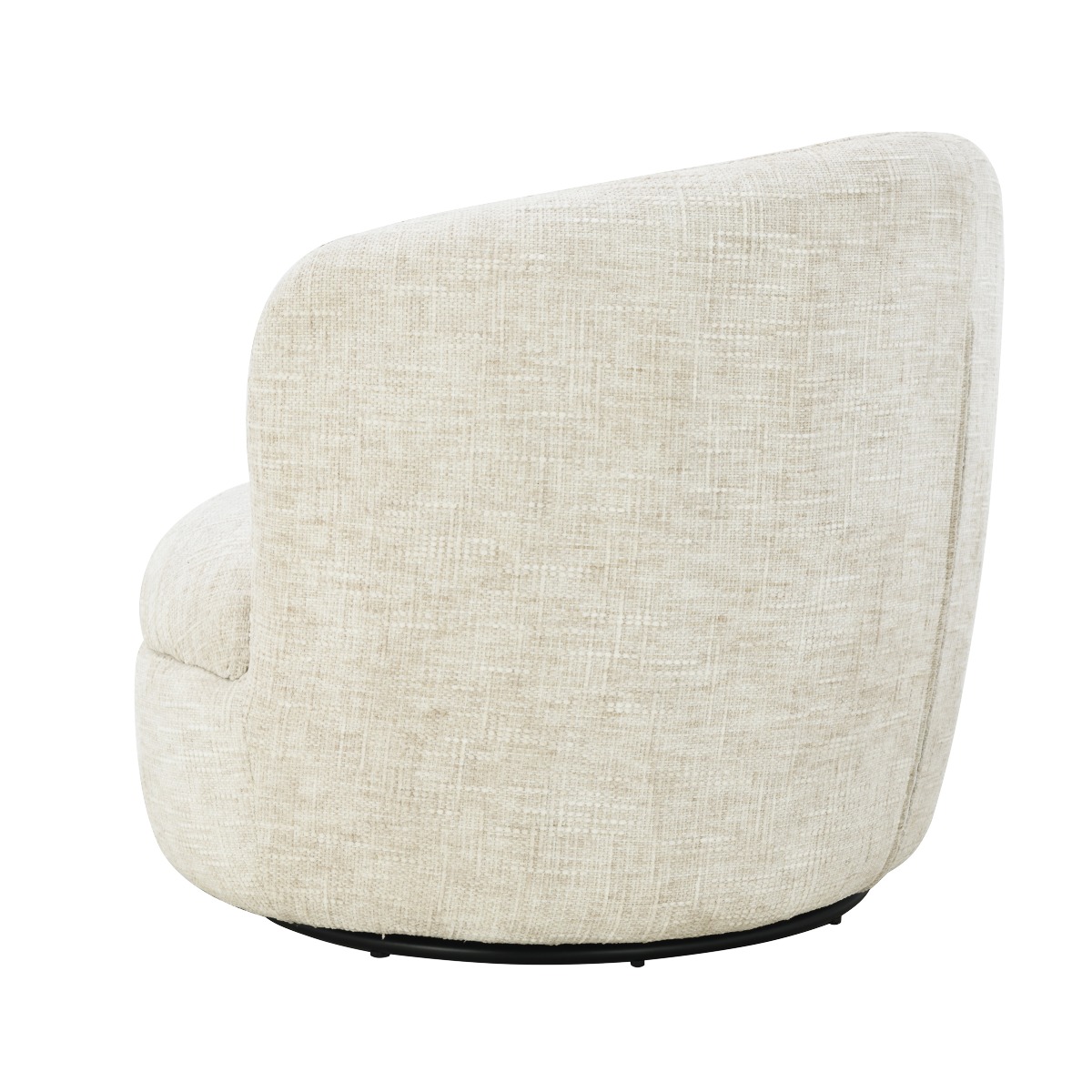 Draaifauteuil Britt crème - Afbeelding 4