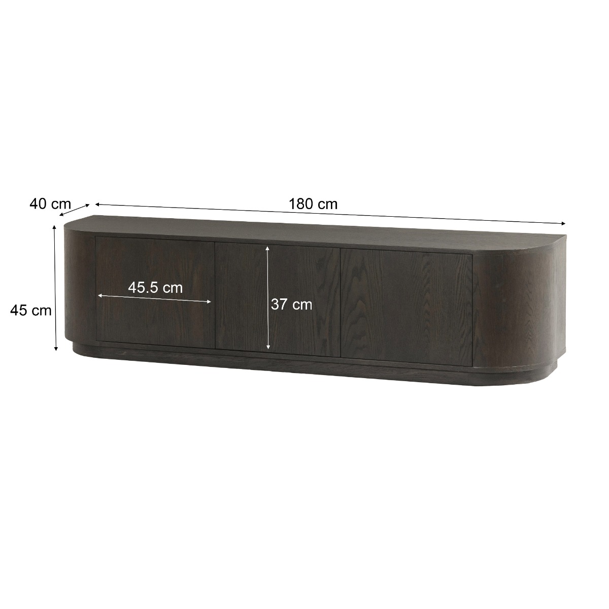 Opbergdoos Novero Espresso 180 cm - Afbeelding 8