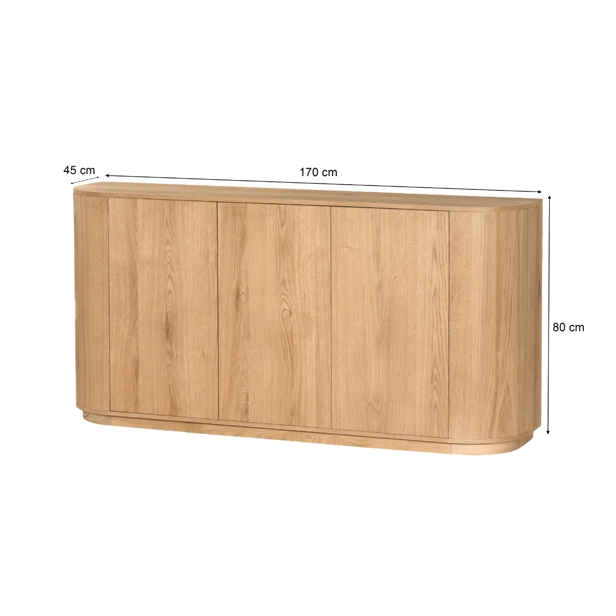 Dressoir Novero 170 cm - Afbeelding 8