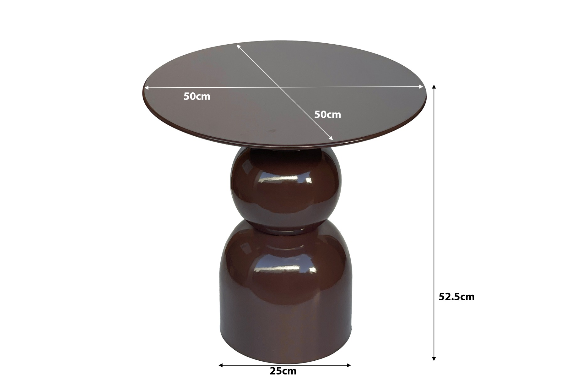 Bijzettafel Wes roest - Afbeelding 5