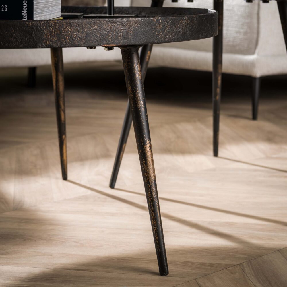 Salontafel Metallic rond set/2 - Afbeelding 6