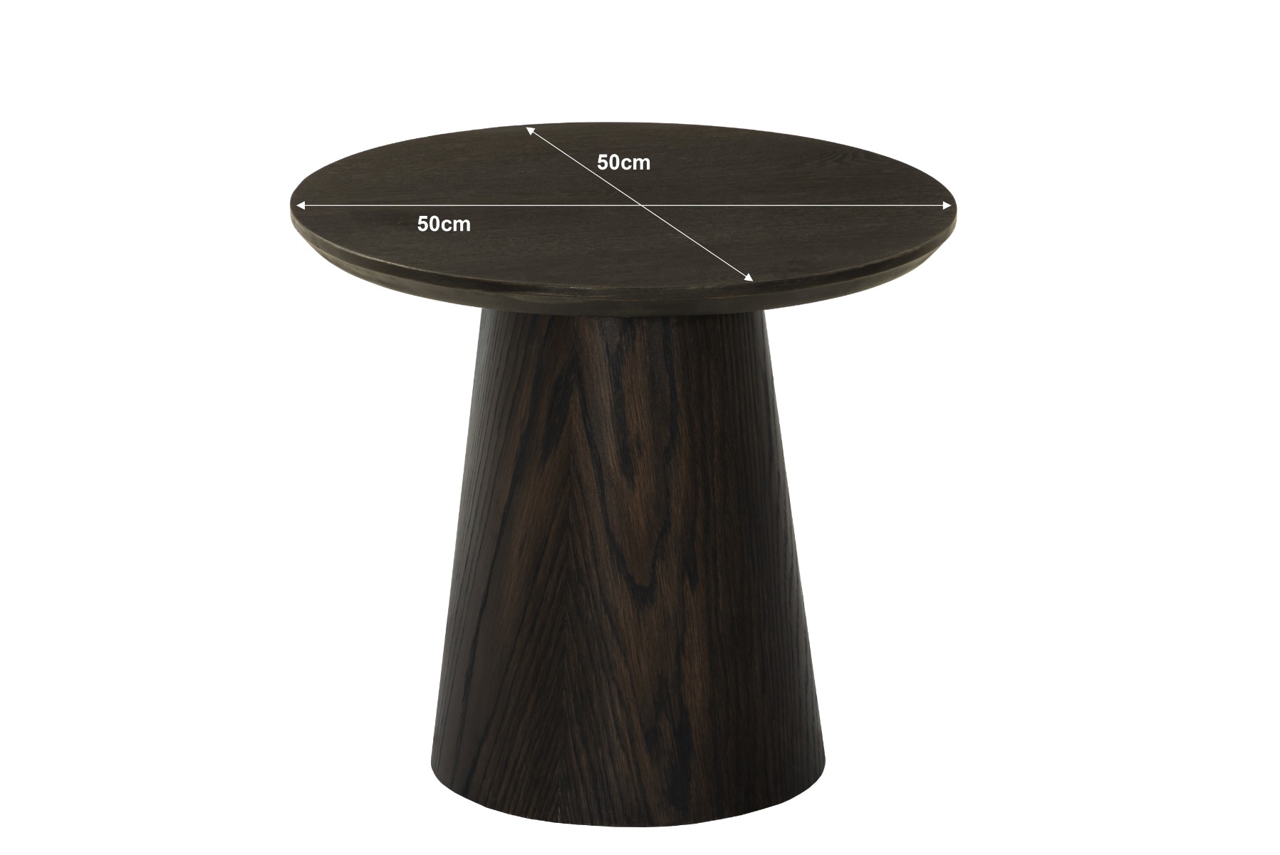 Salontafel Novero Espresso 50 cm - Afbeelding 7