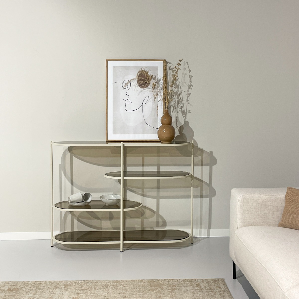 Kast Jill gebroken wit 90 cm - Afbeelding 4