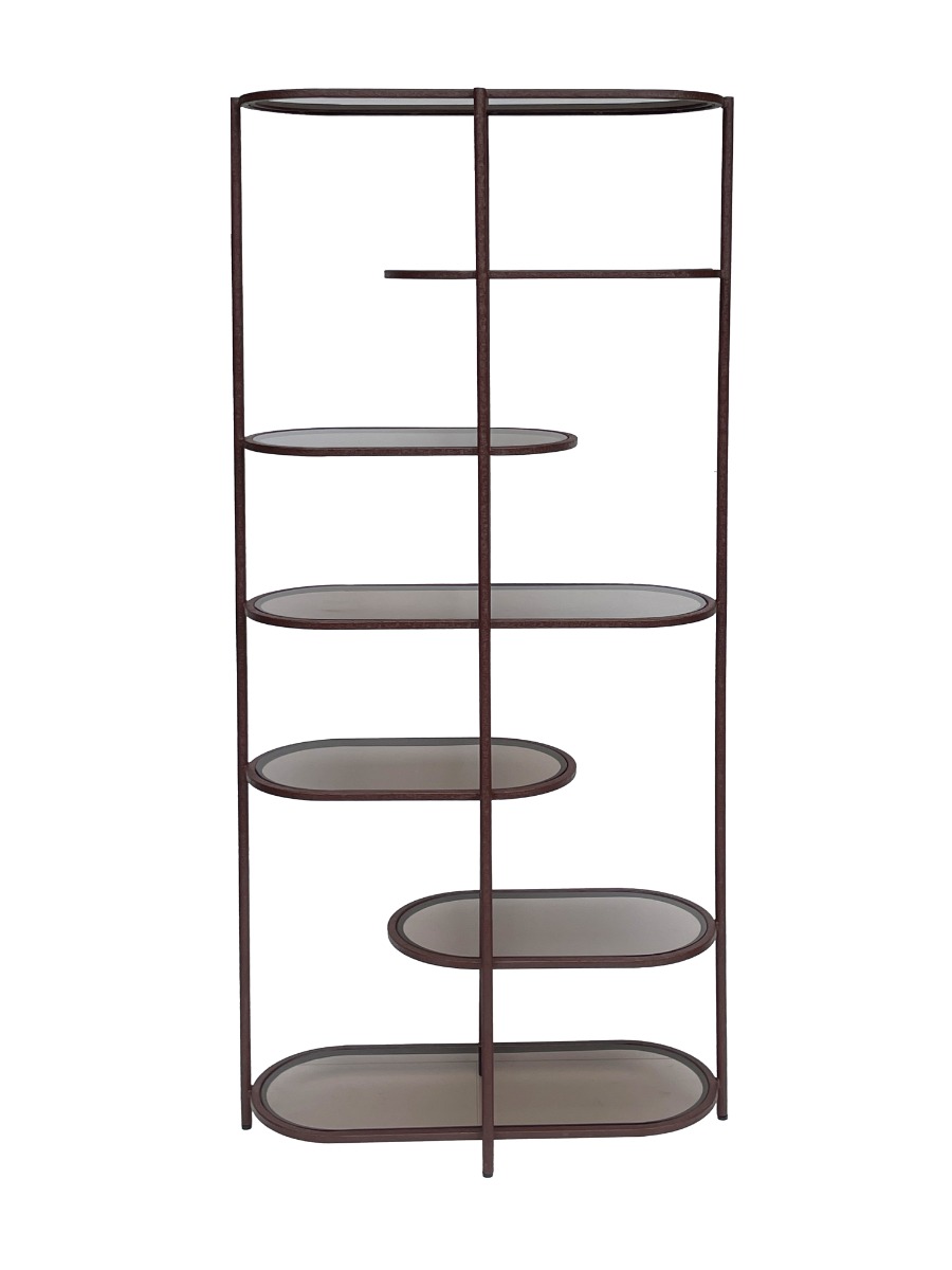 Kast Jill bordeaux 190 cm - Afbeelding 2