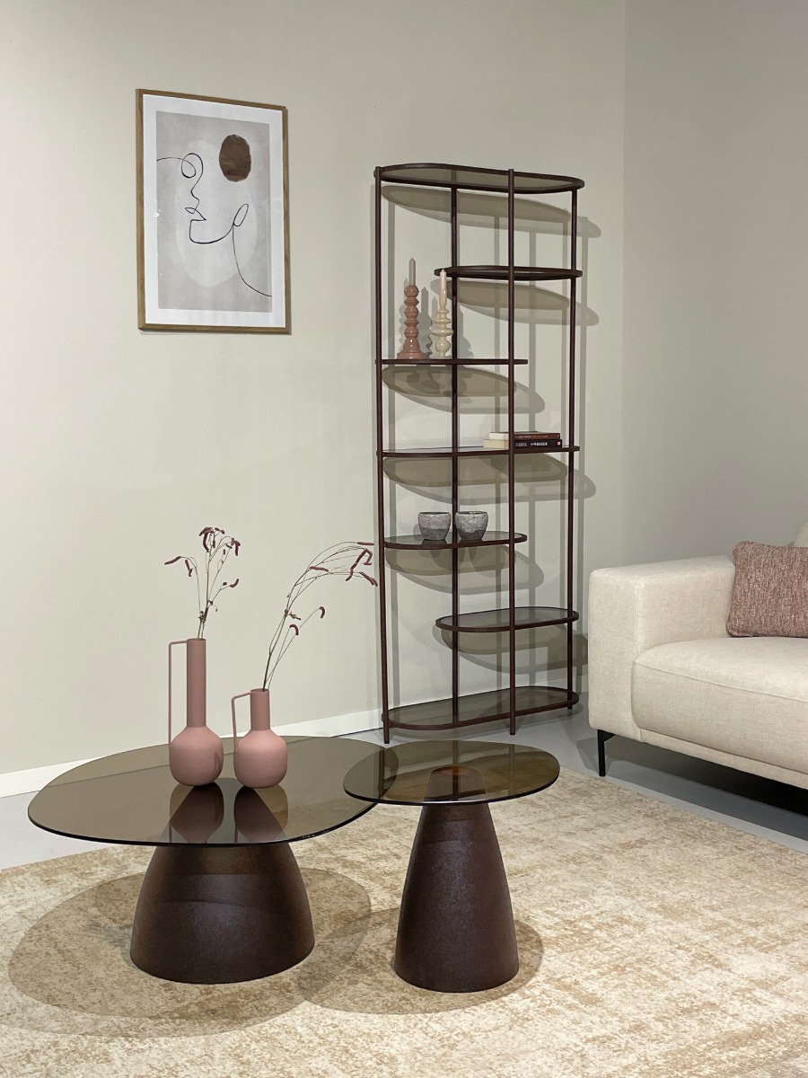Kast Jill bordeaux 190 cm - Afbeelding 4