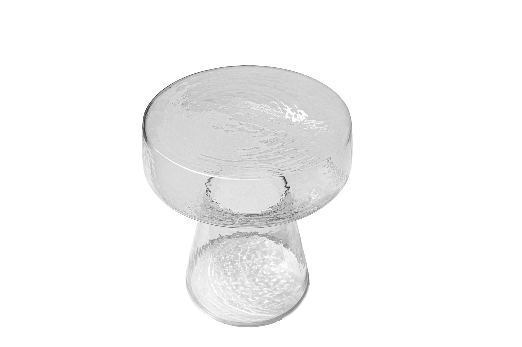 Bijzettafel Bo Clear 37 cm