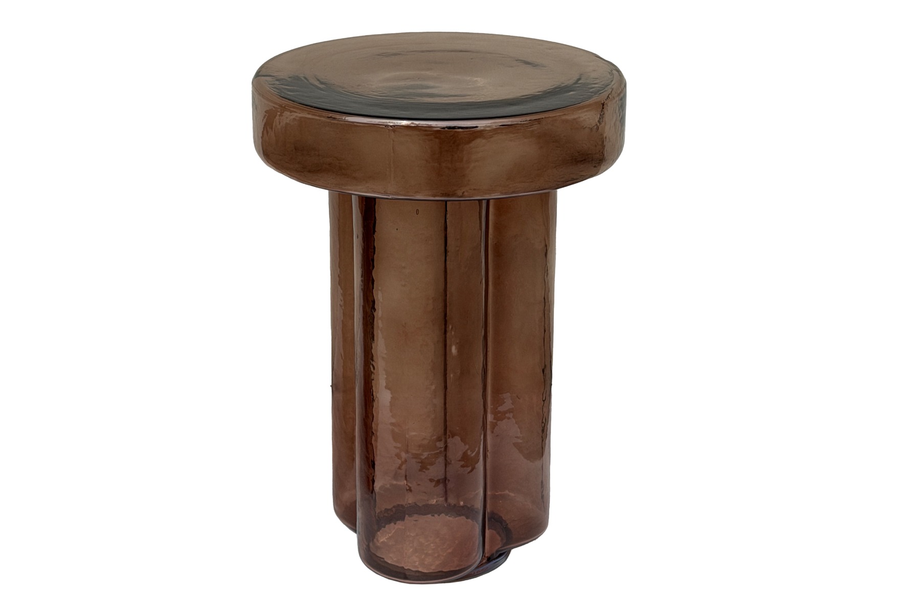 Bijzettafel Lio Smoke bruin 37 cm
