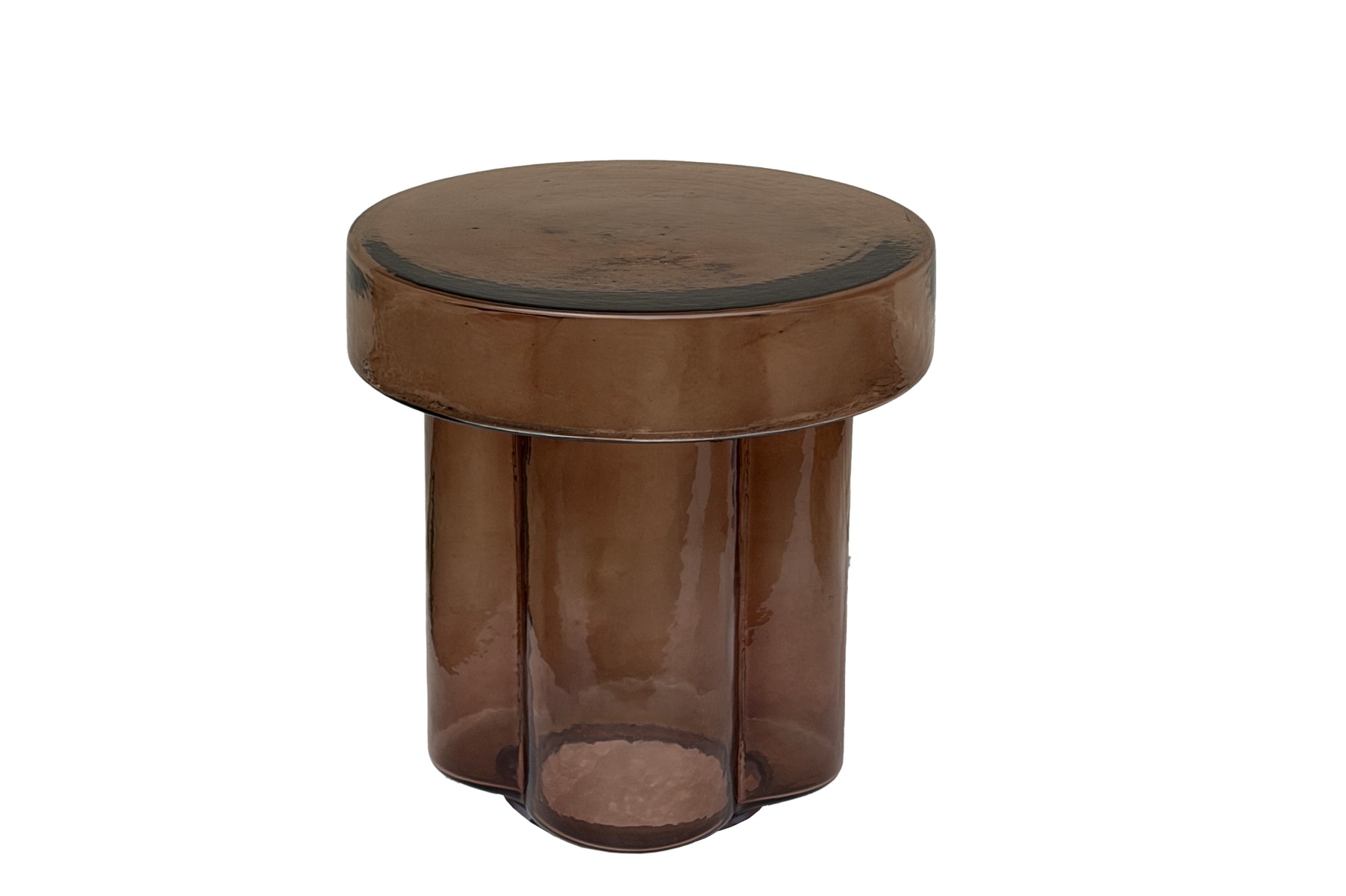 Bijzettafel Lio Smoke bruin 40 cm