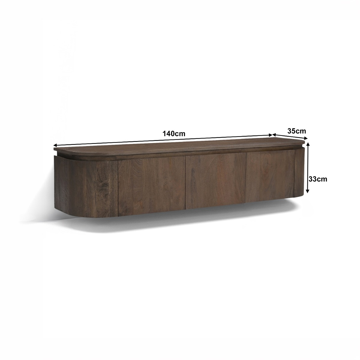 Opbergdoos Elvano Malta zwevend 140 cm - Afbeelding 5