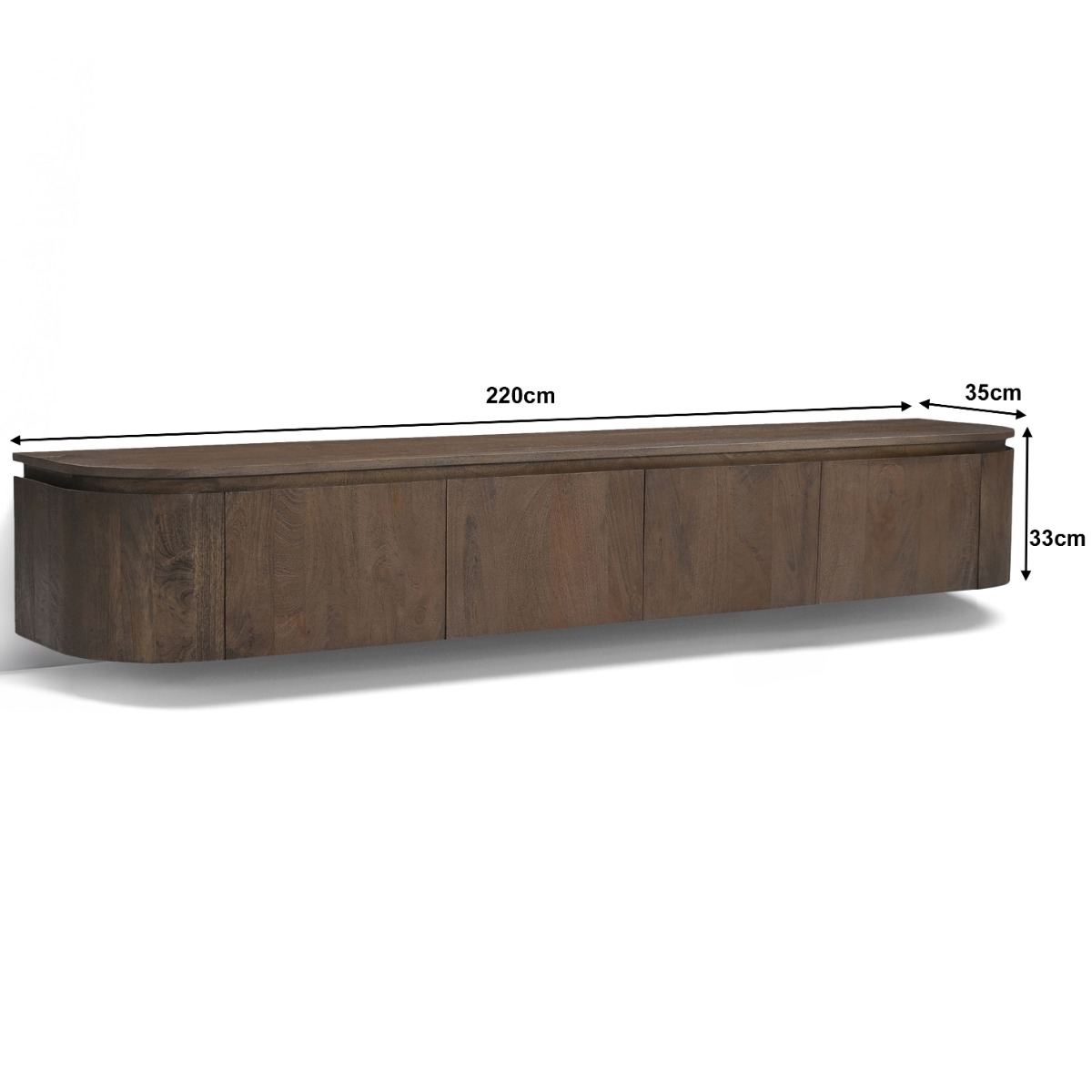 Opbergdoos Elvano Malta zwevend 220 cm - Afbeelding 5