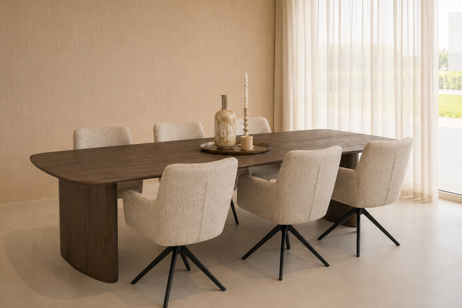 Eetkamertafel Tyler 300 cm - Afbeelding 5