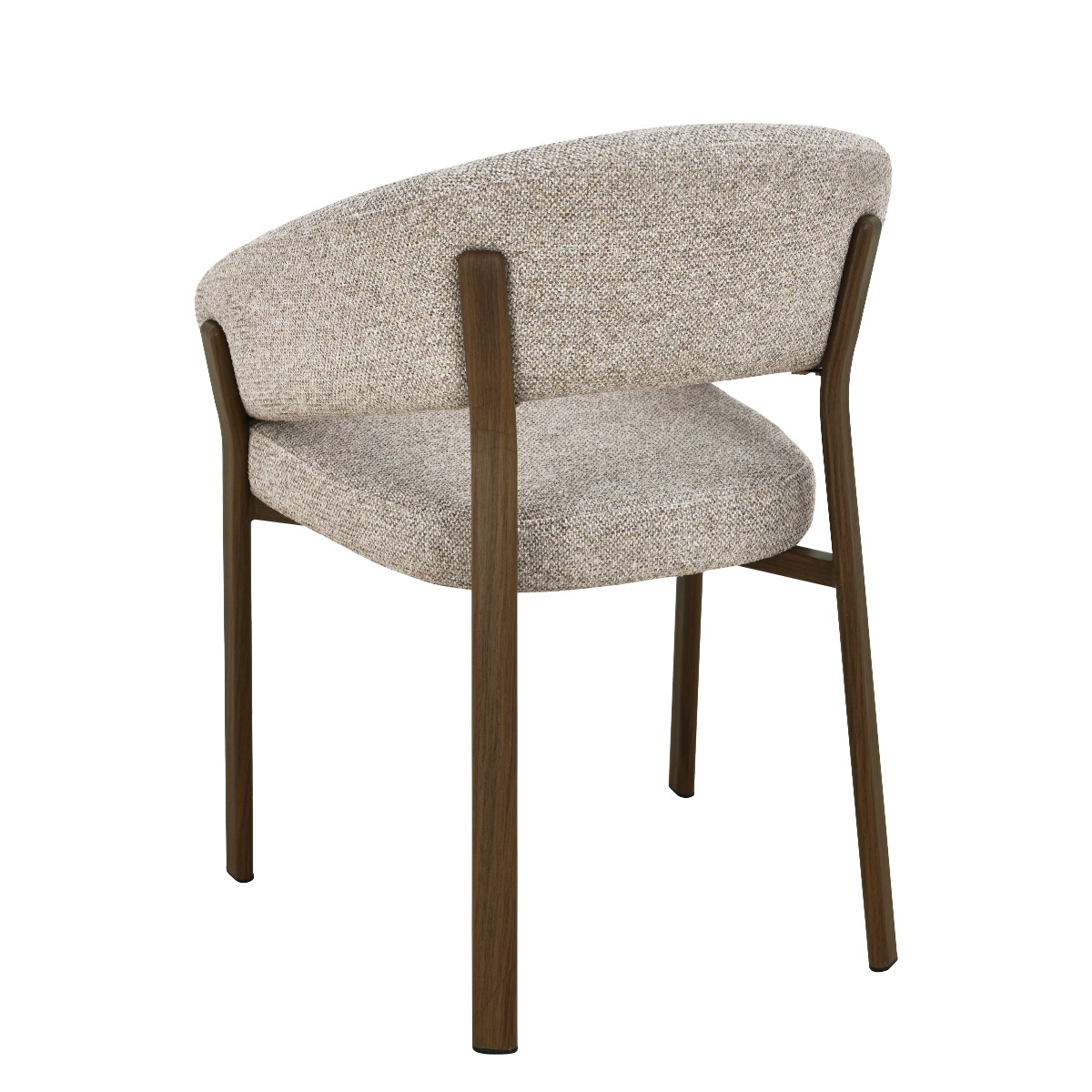 Eetkamerstoel Zhora Hush Walnut - Afbeelding 4