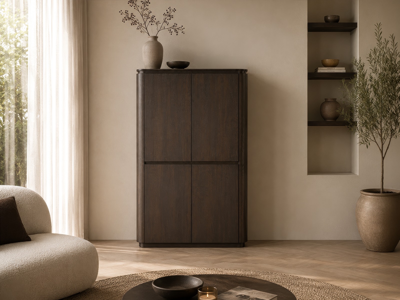 Kast Rivano Basalt 180 cm - Afbeelding 5