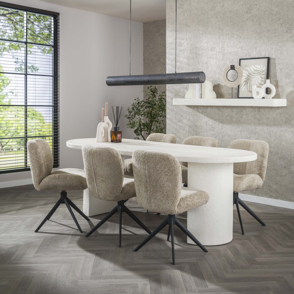 Eettafel Arch Stone 215