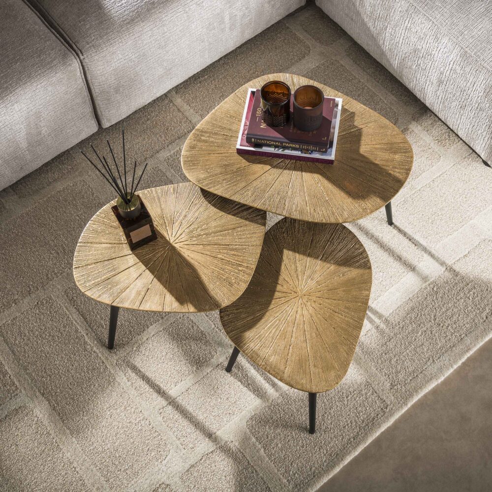 Salontafel Ray vierhoekig set/3 - Afbeelding 2