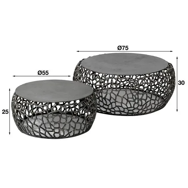Salontafel Maze set/2 - Afbeelding 7