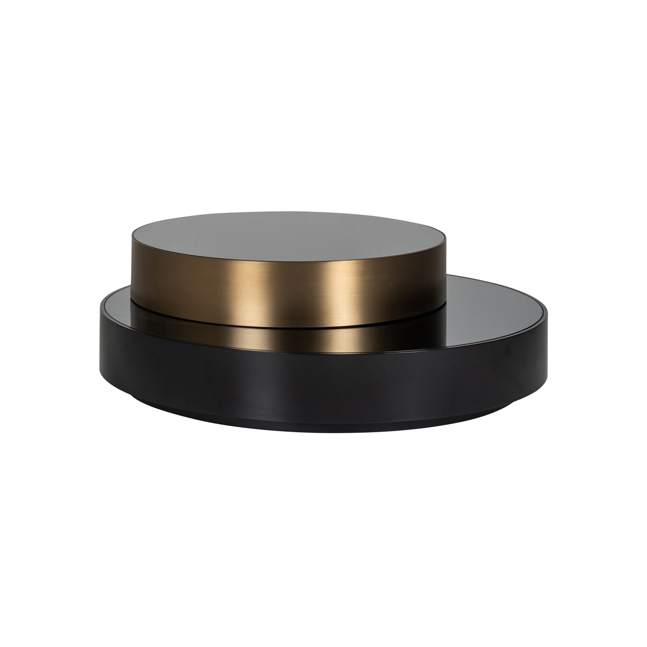 Salontafel Alexander Jones Slice zwart/goud - Afbeelding 2