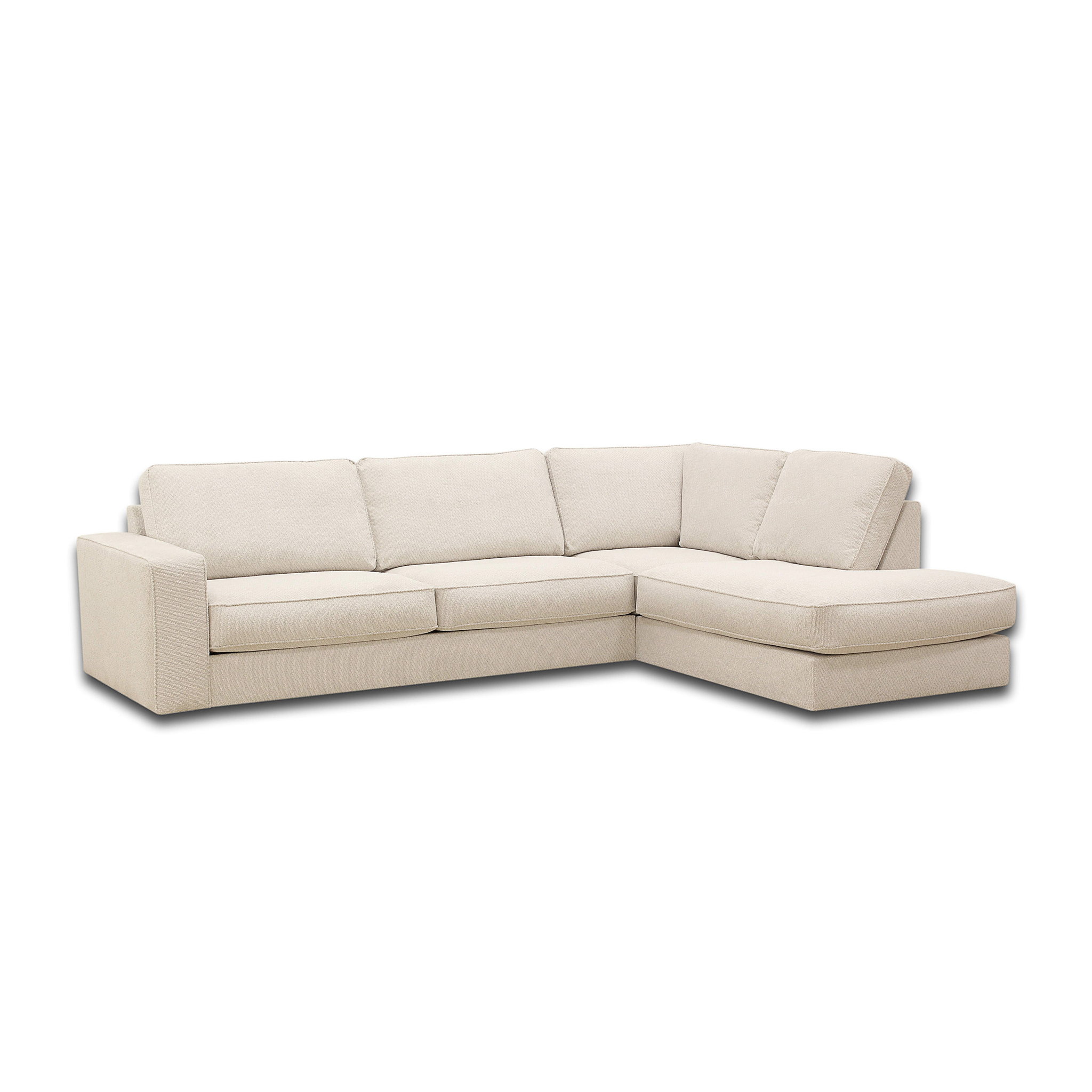 Hoekbank Easton 3-zits rechts naturel - Afbeelding 7