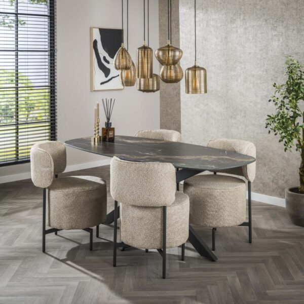 4560_86_1 Eettafel Spider 180