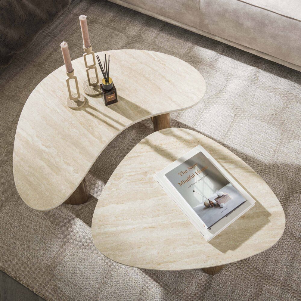 Salontafel Romano organisch set/2 - Afbeelding 2