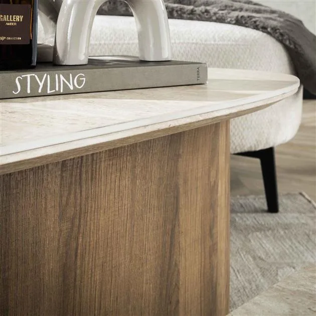 Salontafel Romano driehoekig set/2 - Afbeelding 6