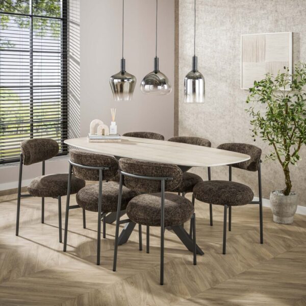 Eettafel Romano Cross 180