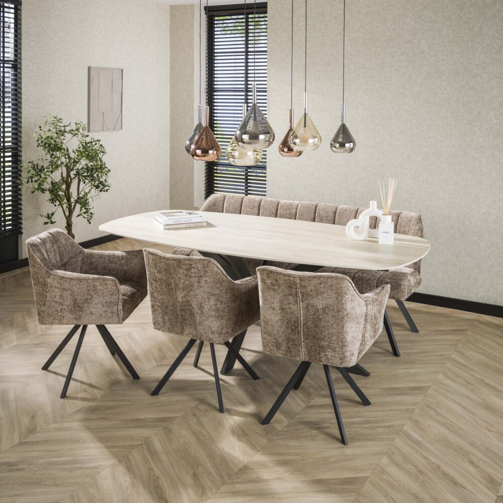 Eettafel Romano Cross 215