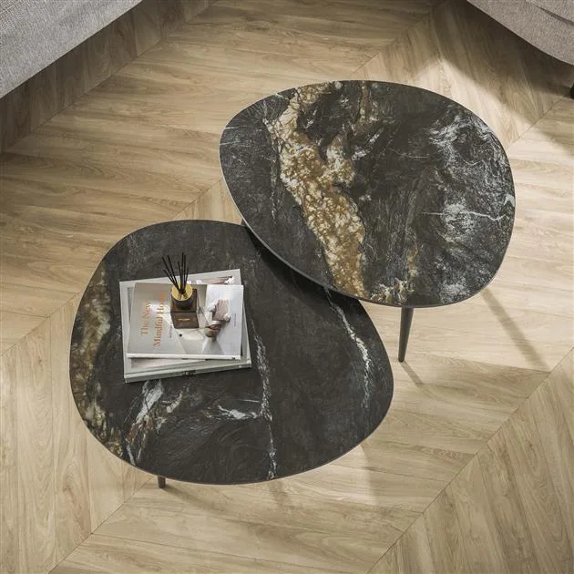 Salontafel Fossil organisch set/2 - Afbeelding 3