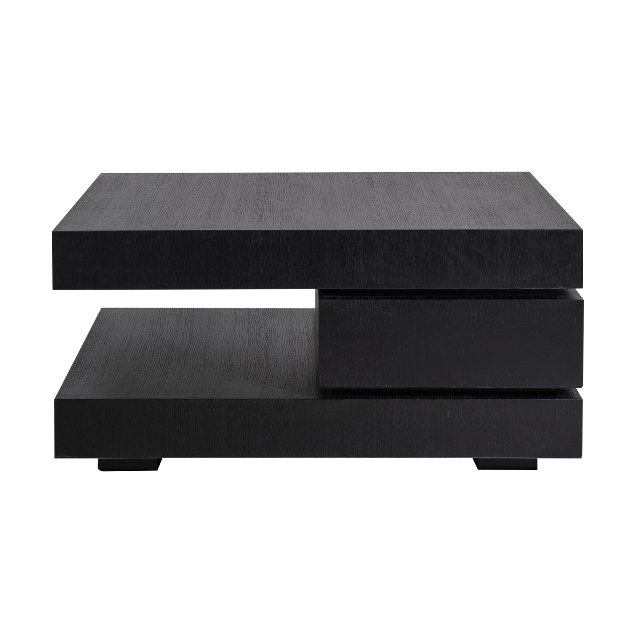 Salontafel Oakura black 90x90 - Afbeelding 4