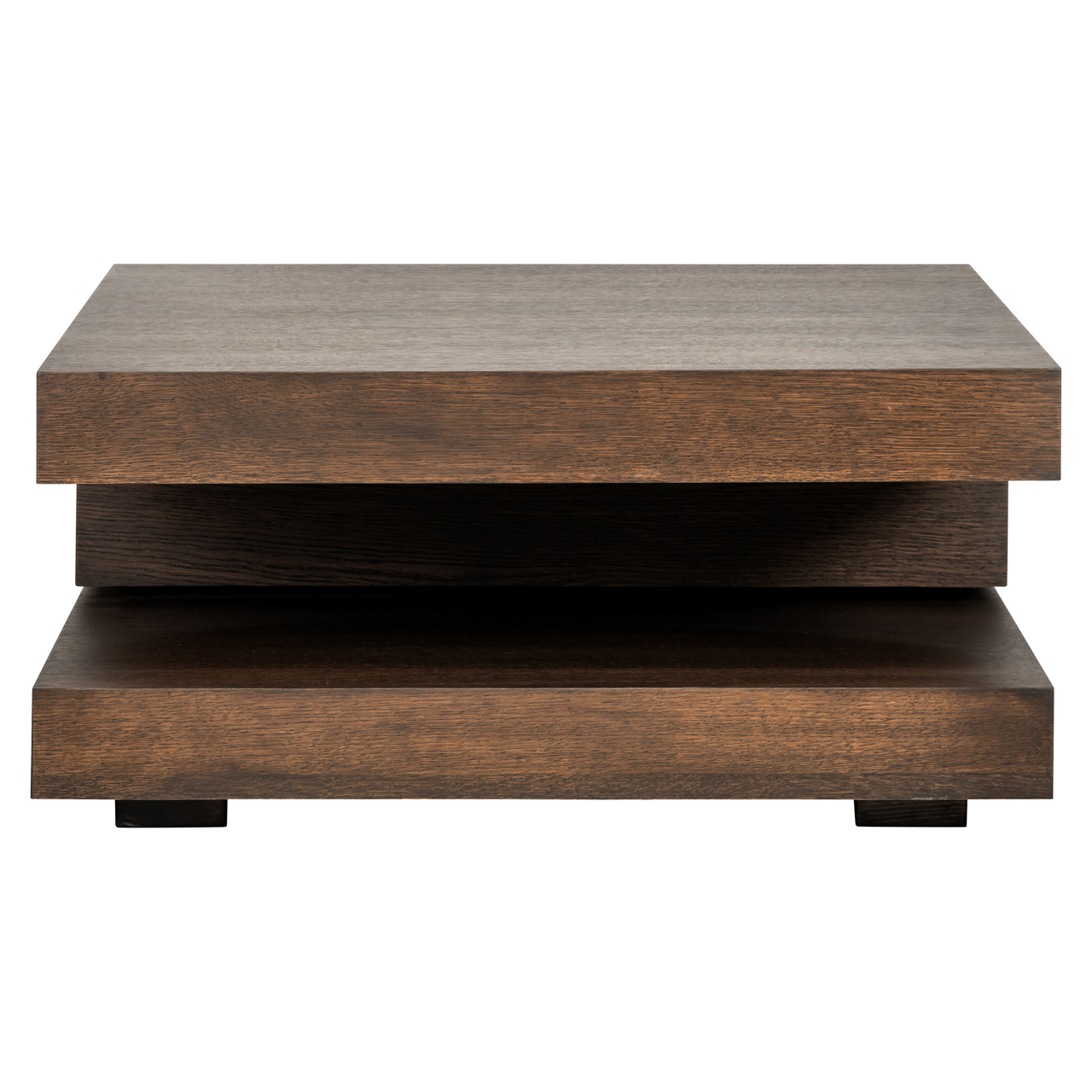 Salontafel Oakura brown 90x90 - Afbeelding 3