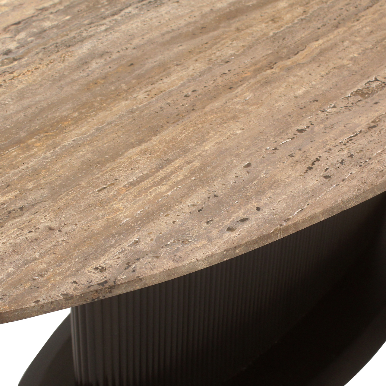 Eetkamertafel Russo ash ovaal bruin 235 cm - Afbeelding 5