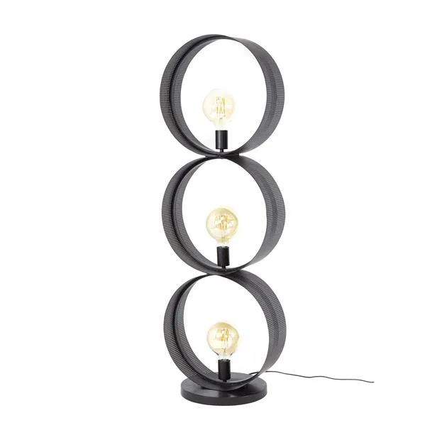 Vloerlamp Ring mesh 3L - Afbeelding 7