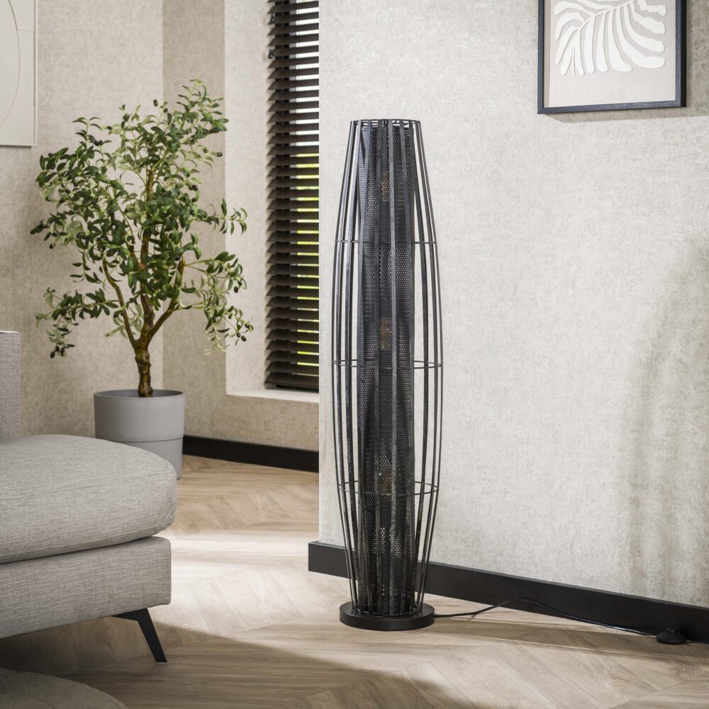 Vloerlamp Cylinder Mesh 3L 120 - Afbeelding 2