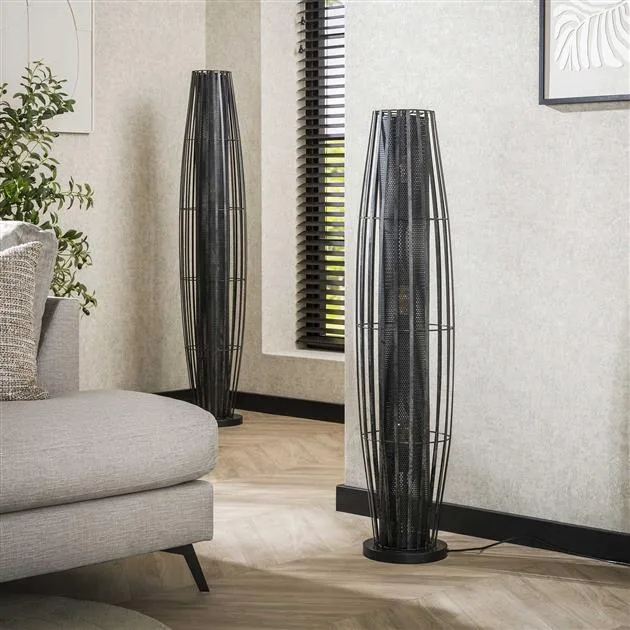 Vloerlamp Cylinder Mesh 3L 120 - Afbeelding 10