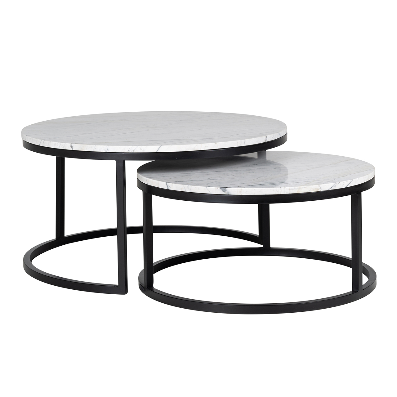 Salontafel Lexington white (Set of 2)
