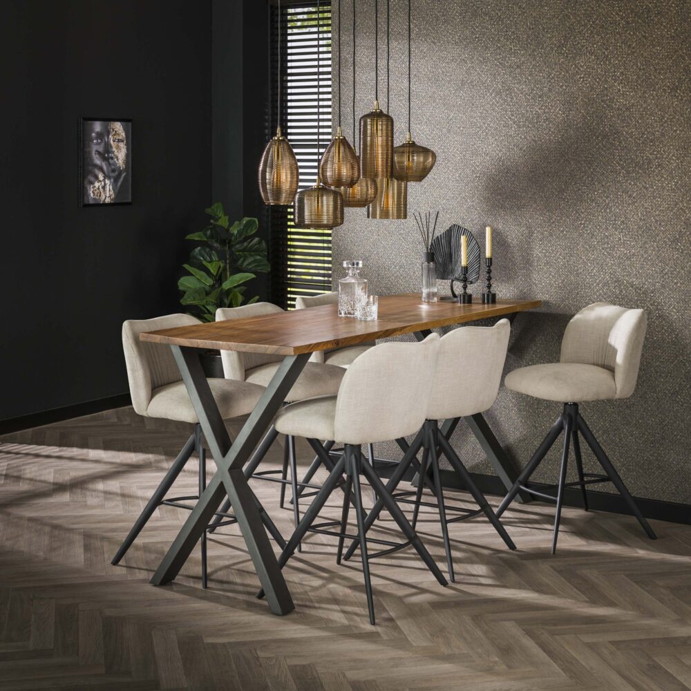 Hanglamp Stripe Horizontal 4+3L - Afbeelding 4