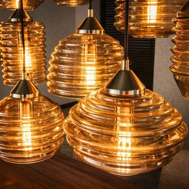 Hanglamp Rib Glass 5+5+5L - Afbeelding 8