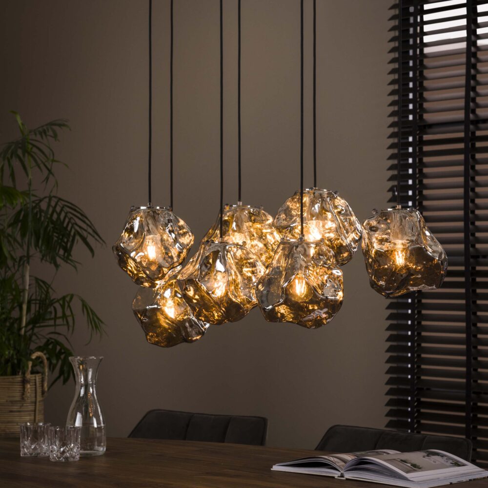 Hanglamp Rock 4+3L