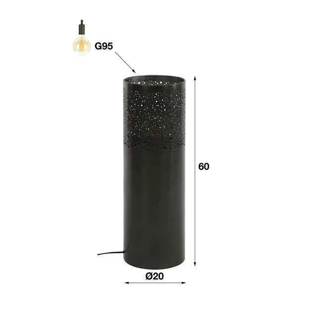Vloerlamp Cylinder Glow 1L 60 - Afbeelding 8