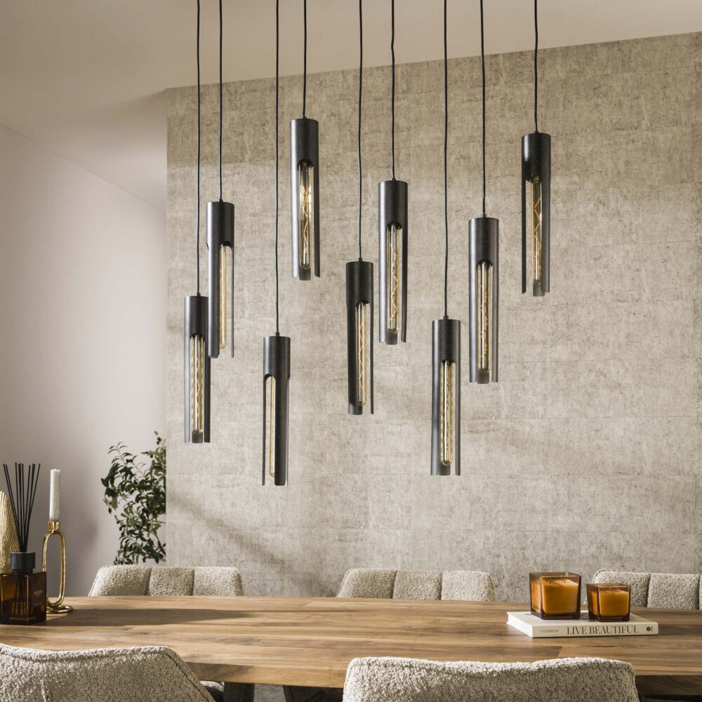 Hanglamp Tube 5+4L - Afbeelding 2