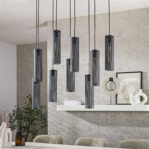 Hanglamp Tube Mesh 5+4L - Afbeelding 5