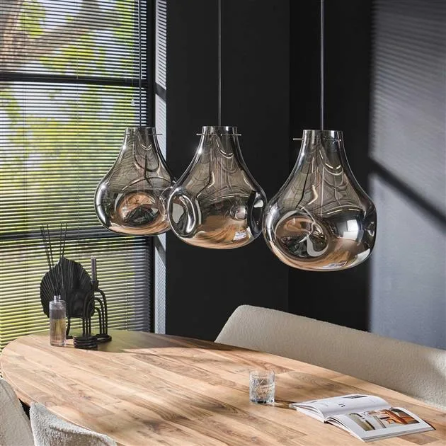 Hanglamp Dent Glass 3L - Afbeelding 6