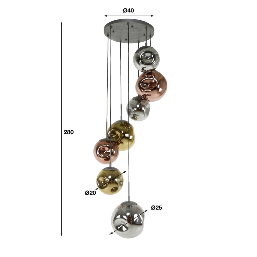Hanglamp Stellar 7L - Afbeelding 19