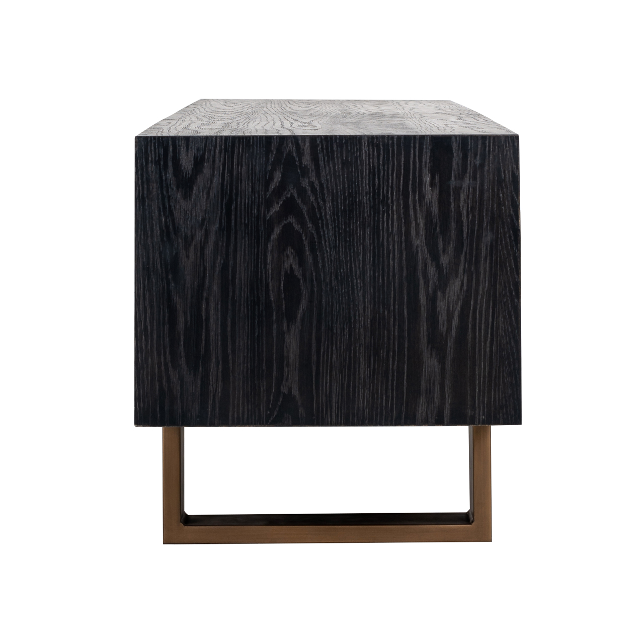 TV-meubel Hunter rustic zwart - Afbeelding 2