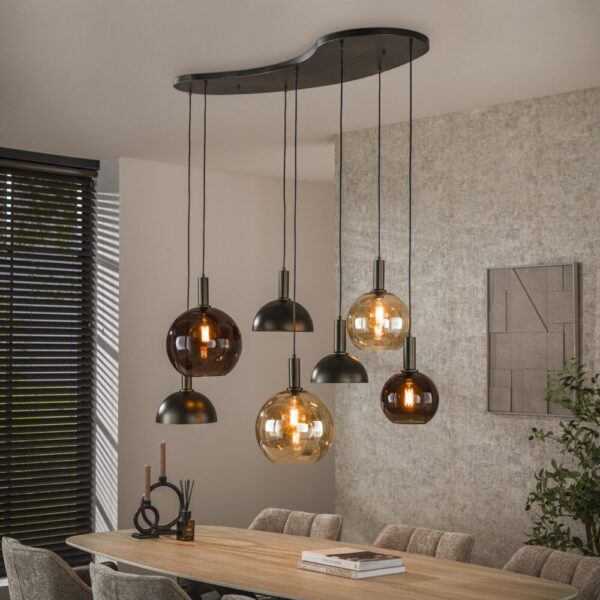 7500_90_1 Hanglamp Cluster 4+3L