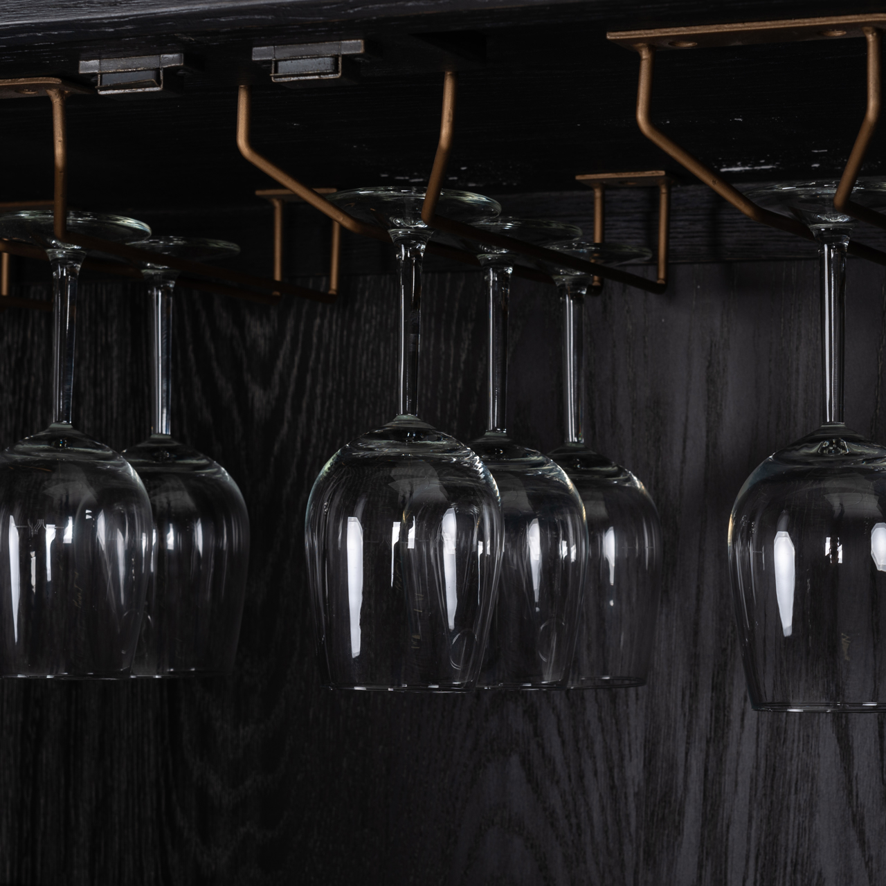 Opbergkast Bloomville shagreen messing - Afbeelding 7