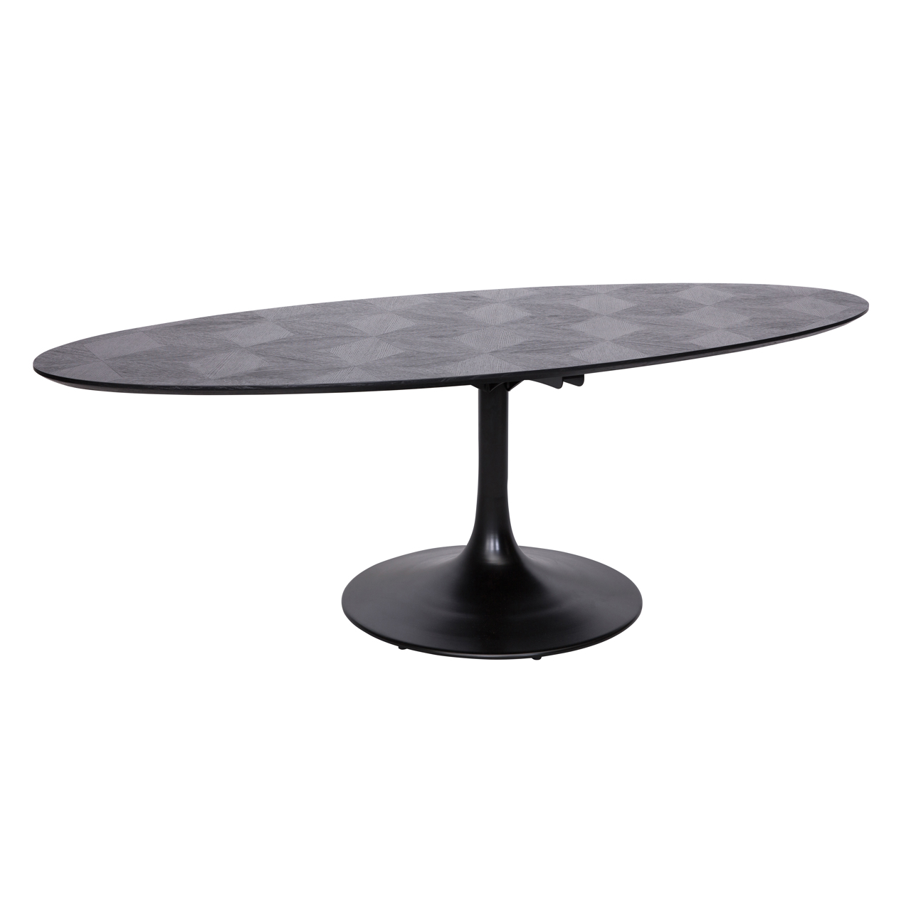 Eetkamertafel Blax ovaal zwart 250 cm